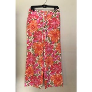 Lily Pulitzer Floral Pants Size 6